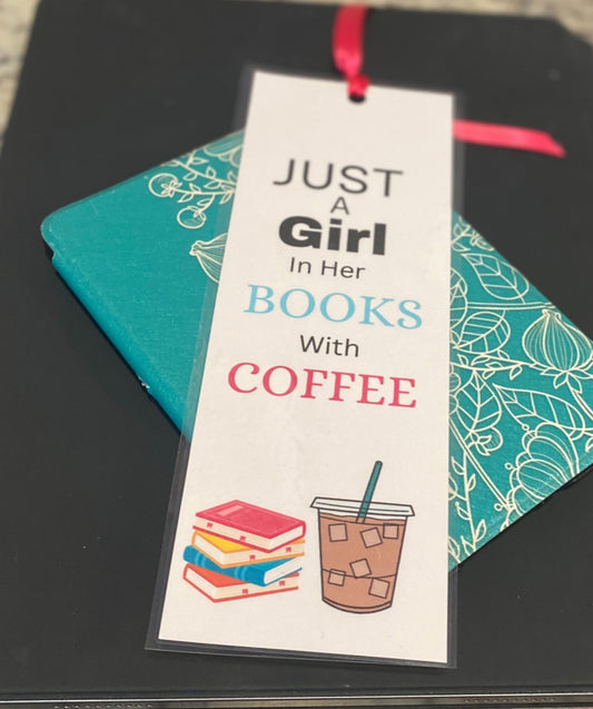Just a girl bookmark