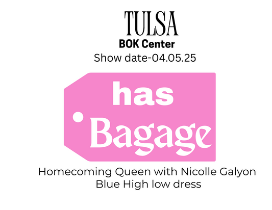 Kelsea Ballerni Baggage tour custom print